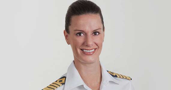 celebrity cruises female captain