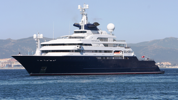 “Octopus” Paul Allen yacht