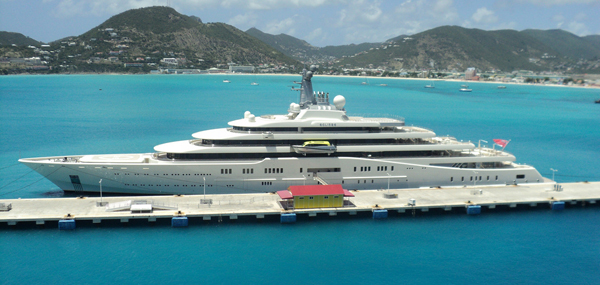 ‘Eclipse’ Roman Abramovich yacht